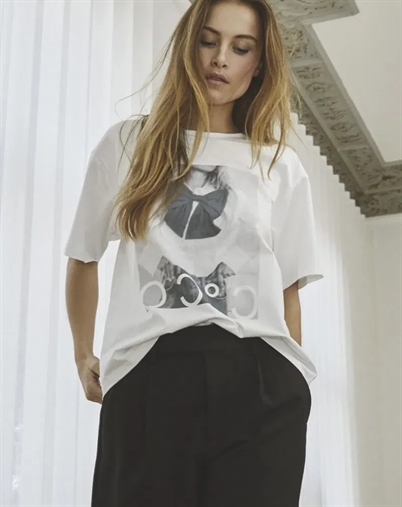 Siara CC Bow Oversize T-shirt - Co Couture